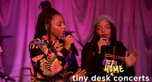 Watch Chloe x Halle’s NPR Tiny Desk concert