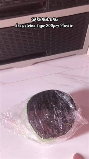 200PCS Drawstring Garbage Bags Review
