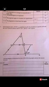 1/11.1.1The diagonals of a rectangle are perpendicular to each... | Filo