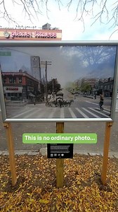 There's a time machine in Washington Heights! Walk by the corner of 157th Street and Broadway and be transported to the beginning of the last century! Using lenticular technology to display different photographs depending on the angle of view, this site-specific art installation reveals what the same corner looked like in 1910 as compared to today. It was created by Adrian Sas (@pixsas) and will be on view in Ilka Tanya Payán Park through our Temporary Public Art Program until March 2024. | New 
