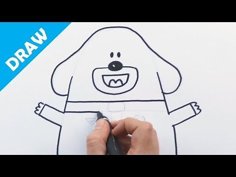 Learn how to draw Duggee - Hey Duggee