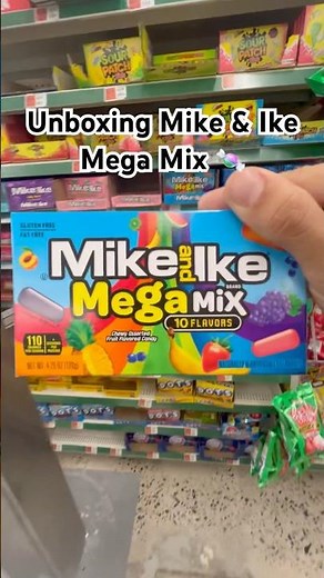 Unboxing Mike & Ike Mega Mix 🍬