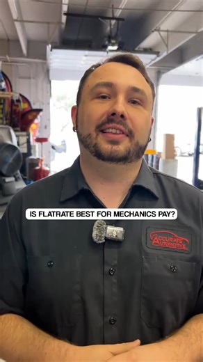 3.7K views · 56 reactions | Is Flat Rate The Best Way To Pay Mechanics? 樂 #mechanic #automotive #repairshop #carrepair #cartok #mechanicsoftiktok | Accurate Automotive | Facebook