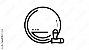 Bullet Ammunition Icon Animation Bullet Expelling From Gun Barrel Shooting And Hole, Cartridge, Armor Piercing, Boat Tail And Soft Point