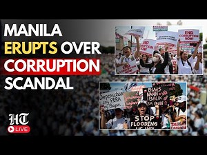 Philippine Protests LIVE: Thousands Rally In Manila Over Corruption Scandal | Flood Control Scandal