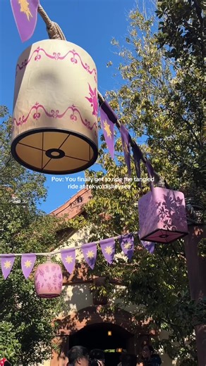 So magical ✨ i’m literally crying 🥹 #disney #disneysea #tangled #rapunzel