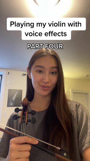 Playing Violin with Voice Effects | Maya Hawke Juilliard