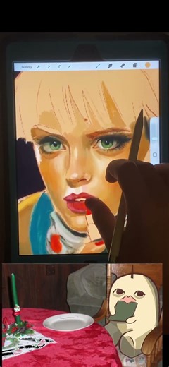 These are all the reason I think ai art is real art #art #cyberart #noai #drawingprocess #speedart