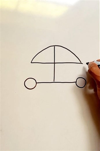 Tutorial on how to draw an easy car #creativedrawings #easydrawings #drawing #drawings