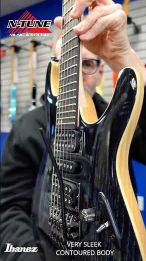 Ibanez S570AH Silver Wave Black