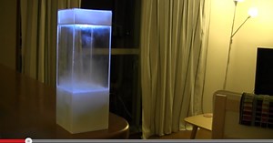 Check the weather forecast with a cool gadget that recreates the conditions in your living room