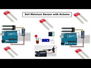 soil moisture sensor with Arduino | #Arduino #LabView #Electronics circuits