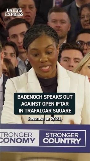 Kemi Badenoch defended Nick Timothy for describing the Open Iftar in Trafalgar Square 🔴