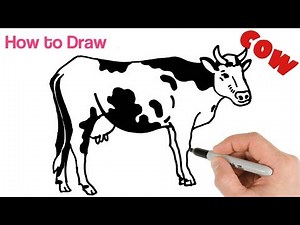 How to Draw a Cow Easy Drawing Step by Step
