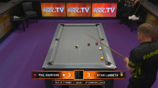𝑩𝑼𝒁𝒁𝑬𝑹 𝑩𝑬𝑨𝑻𝑬𝑹 𝑭𝑹𝑶𝑴 𝑻𝑯𝑬 𝑭𝑨𝑹𝑴𝑬𝑹 🎱💥 Dramatic finish to cap out a huge comeback from Phil Harrison. 👏 #ultimatepool #8ballpool #billiardsgame | Ultimate Pool
