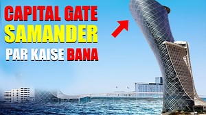 The Impossible Construction Challenges Behind Capital Gate Dubai #DubaiConstruction #EngineeringMarvels #UnbelievableArchitecture #skyscraperchallenges | Open Wonder