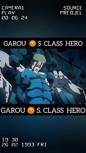GAROU VS S. CLASS HERO 🥲