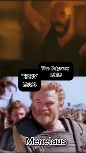 The Odyssey 2026 Vs Troy 2004 Comparisons | Brad Pitt | Matt Damon