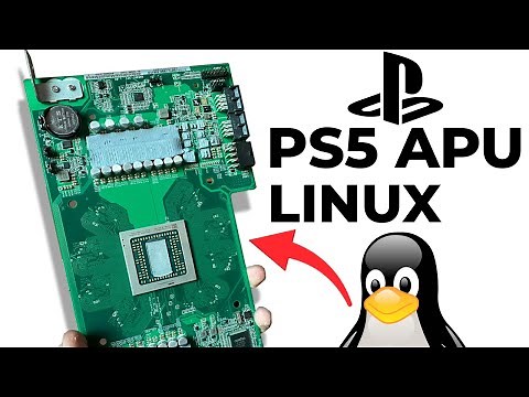 This PlayStation 5 Chip runs Linux and It is AMAZING!