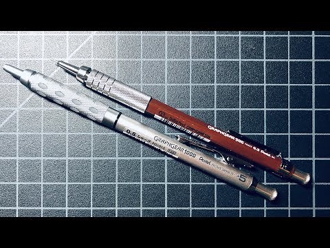 Pentel Graph Gear 500 vs Graph Gear 1000: What's the Difference?