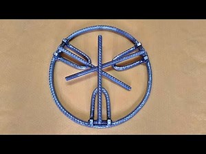 Metalworking Project | rebar art | diy fire box