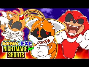 TAILS exe VS TAILS DOLL 😈| Sonic Exe Nightmare Shorts
