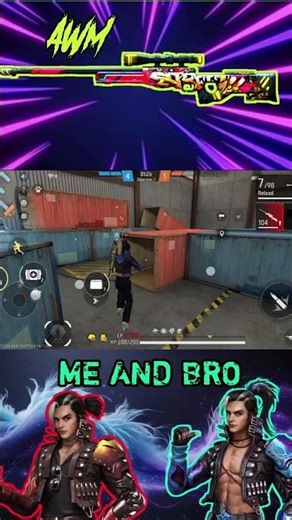 FREE FIRE 🔥 Me & Bro vs Pro Players Epic Gameplay