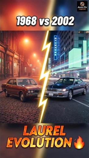 Nissan Laurel Evolution 1968–2002 | Full Timeline & JDM Classic Transformation 🔥 #jdm