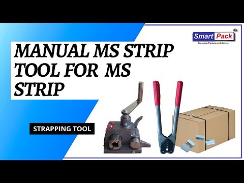 Perfect Packaging for Heavy Products | MS Strip Strapping Demo