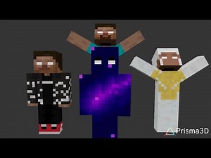 Sentinel Herobrine Vs 2 Creepypasta mobs in Minecraft