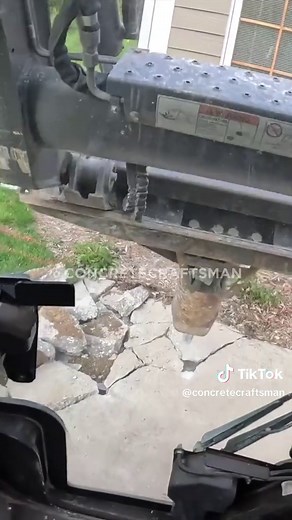 This concrete was breaking too easy #fyp #victoryoutdoorservices #concrete #concretework