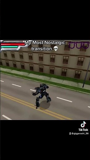 First Transformers DS transition .