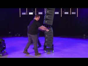 JBL VTX A8 Line Arrays Derigging Tutorial
