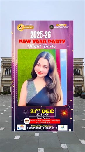 street of gorakhpur on Instagram: "I ❤️ Gorakhpur Monarch Event Present’s New Year Party Carnival 31st December 2025-26 Sponsored by Anant City Venue:- Royal Orchid, Near Bargadwa road, Gorakhpur Centre of attraction:- •5 Celebrities:- A:-Aparna Malik- Pisela Kamariya Song B:-Krishna Kumar- Hero No.1 C:-Palak Verma- Sadiya Kariya Song “Pawan Singh” D:-Sunil Sargam- Antra Rastriya Basuri Badak E:-Shiv Mohan- Stand-up Comedian •Non-stop EDM Night •Fire Work •Carnival Beats •Live DJ (viking) •Live