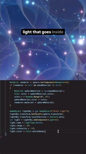 10k spheres, 50 lines of code