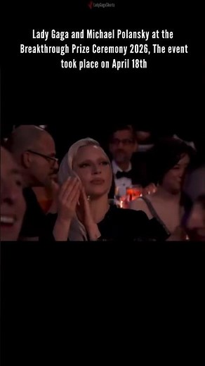 Lady Gaga attended an event for scientists along with her fiance,, Michael Polansky