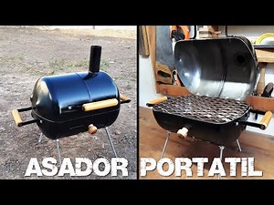 How to make a Mini chulengo, portable grill with a carafe of Freon