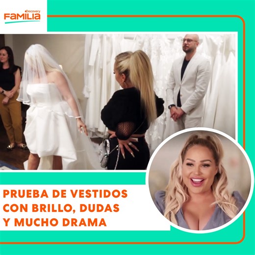 6.7K views · 69 reactions | La prueba de vestidos de novia de Stacey se vuelve emotiva cuando un diseño la hace imaginar su gran entrada ✨ #VidaDeGemelas Disfruta el contenido de Discovery en #HBOMax Suscríbete ahora: https://bit.ly/DiscFamilia-MAX | Discovery Familia | Facebook