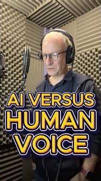 AI VERSUS HUMAN VOICE on How Do You Say That?! #podcast #voiceacting #shorts