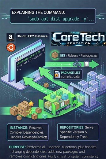 Upgrade Ubuntu | Release Update Commands Explained #ubuntu #ubuntututorial #technology #shorts