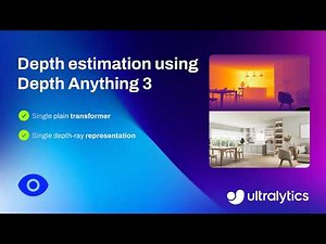 How to Use Depth Anything 3 for Monocular Depth Estimation | Ultralytics Tutorial | Vision AI 🚀