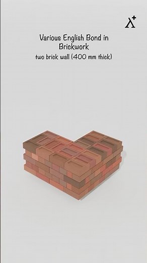 Mastering English Bond: 2.5 Brick Wall Brickwork Explained 🧱📐