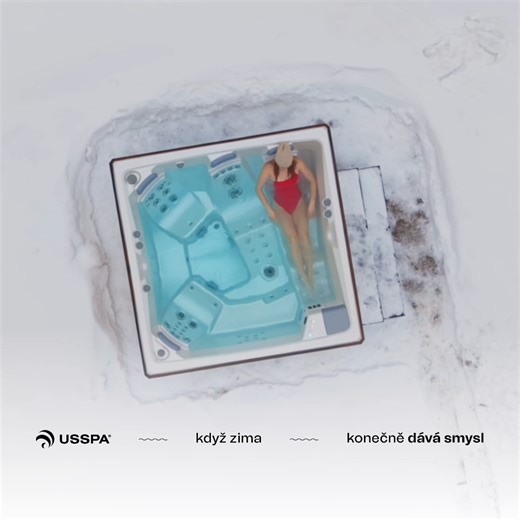 USSPA s.r.o. on Instagram: "❄️ Zima venku. Chlad. Sníh. 🏠Doma? Teplo, klid, tisíce příjemně teplých bublinek… a vířivka, kde dočerpáte energii kdykoliv – i v zimě. Protože když jste odpočatí, zvládnete cokoliv. Vyberte si své vysněné spáčko a zima konečně začne dávat smysl. 🫧"