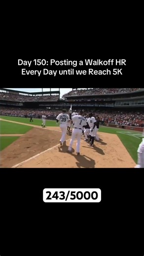 Another day, another walk off homer! New Pod Ep. is out TODAY. Go listen here on YouTube #baseball