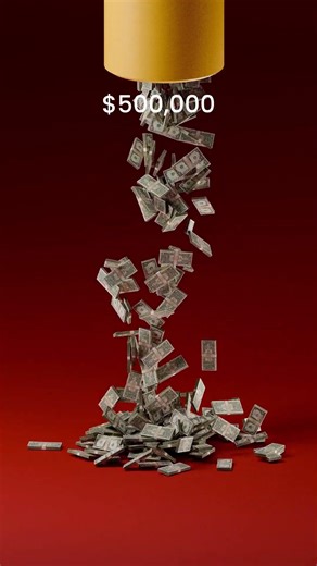 $1000 Vs $1,000,000 Money Simulation #blender3d