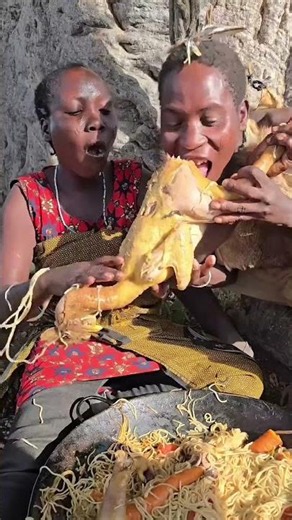 The daily life and diet of the Hazarbi tribe #africa