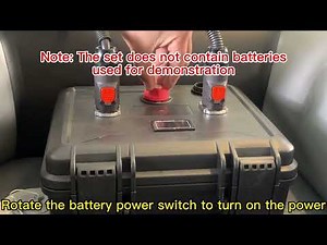 APISQUEEN AQ1020 underwater thruster kit installation and operation demonstration