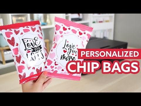 How to Make Chip Bags - Koala Photo Paper + Printing Settings