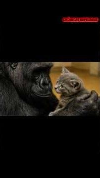 The Gorilla That Mourned the Death of Her Best Friend 😢 #history #historicalcuriosities #history