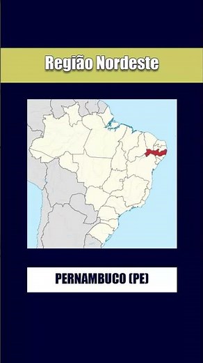 As 5 regiões do Brasil